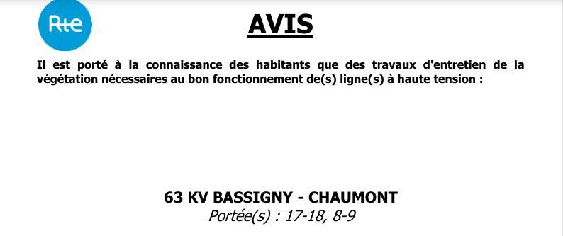 Avis d elagage
