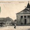 Eglise avant demollition des murs de l ancien cimetiere