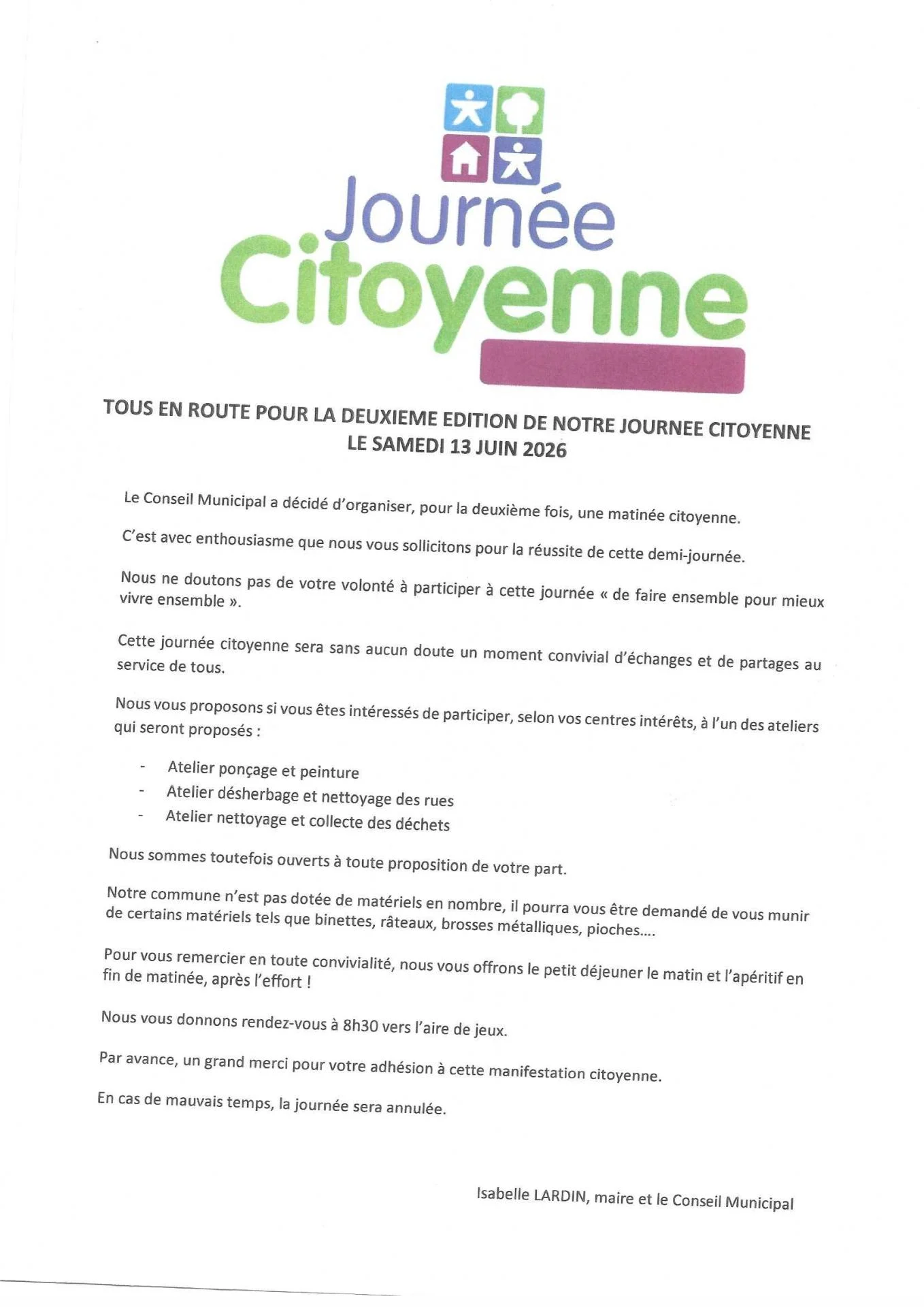 Journee citoyenne