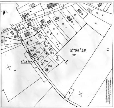 Plan lotissement les tilleuls 1